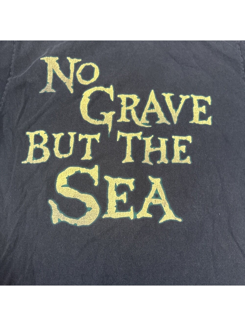 Alestorm No Grave But The Sea Pirate Metal Band T-Shirt Black Mens M - Picture 7 of 7